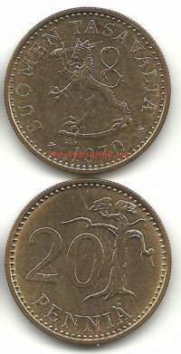 20 penniä  1970