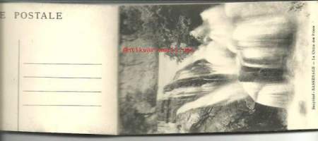 Sassenage Grenoble   - paikkakuntakortti, kulkematon 12 postikortti albumi