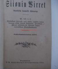 Siionin virret : ruotsista suomeksi käännetyt / esipuheen kirj. K. Hallio.