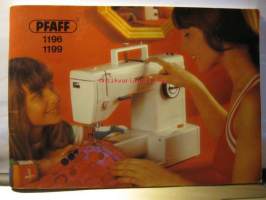 Pfaff  1196 - 1199 -  ompelukoneen käyttöohje.