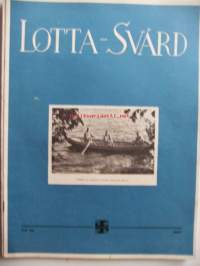 Lotta - Svärd 1937 nro 16  -varusjaosto, naisylioppilaiden Karjala-seura, Lotta-aate, Syvärannan lottaopisto,