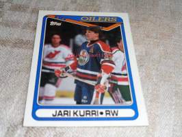 Jari Kurri jääkiekkokortti 1990 Topps