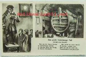 Saksalainen postikortti Das grosse Heidelberger Fass (212 422 litraa), kulkenut 17.8.42 Berliiniin, ehjä leima ja Deutsches Reich (Hitler) postimerkki (14 x 9 cm)