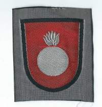 Tykistö  koulutushaaramerkki  - hihamerkki