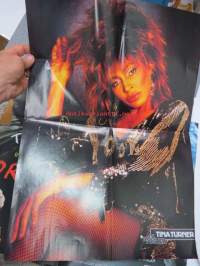 Thompson Twins / Tina Turner - Rock Poster -musiikkilehden juliste