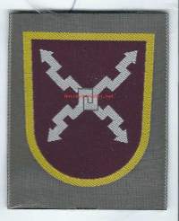 Viestimies  -  koulutushaaramerkki  - hihamerkki