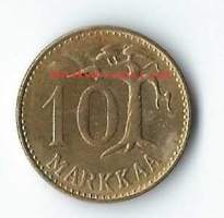 10  markkaa  1961 kapea 1