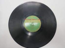 Columbia E 27776 Accordion duet Lager and Olson - Finska valsen / Skogens blomster -savikiekkoäänilevy, 78 rpm