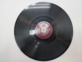 Telefunken A 1003 Leif Fager - Kuistikon varjossa / Eero Väre - Pohjolan kesä -savikiekkoäänilevy, 78 rpm