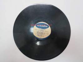 Scandia KS-258 Brita Koivunen - Mustat silmät / Sä kaunehin oot -savikiekkoäänilevy, 78 rpm