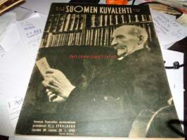 Suomen Kuvalehti 1945 nr 4 Suomen tasavallan presidentti Ståhlberg täyttää 80 vuotta, Kotiapulaisten kokooja