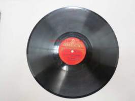 Decca SD 5093 Justeeri - Jätkän jenkka / Reino Helismaa - Balladi villistä lännestä -savikiekkoäänilevy, 78 rpm