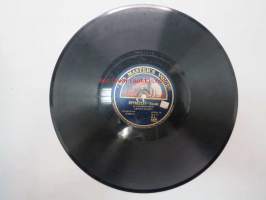 His Master&amp;#180;s Voice A.L. 1022 Lewko Siloti - Italialainen polkka / Kyyneleet -savikiekkoäänilevy 78 rpm