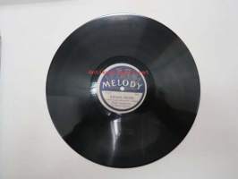 Melody M 203 Börje Lampenius - Mummon kaappikello / Vanha riimu -savikiekkoäänilevy 78 rpm