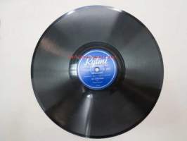 Rytmi R 6095 Kauko Käyhkö - On aivan samaa / Yöperhonen -savikiekkoäänilevy, 78 rpm