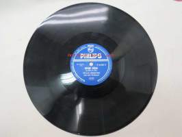 Philips P 44 369 H, Willy Berking - Heisse Küsse / Blauer Himmel -savikiekkoäänilevy, 78 rpm