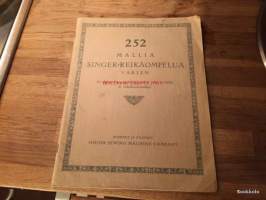 252 mallia Singer-reikäompelua varten