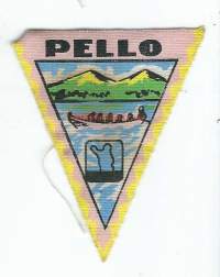 Pello  - hihamerkki matkailumerrki kangasmerkki