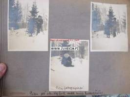 Pia hiihtoretkellä -valokuvat