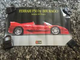 Bburago Ferrari F50  - juliste 30x40