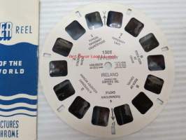 View-Master 1302 Tipperary, Ireland -katselulaitteen kuvakiekko + pussi