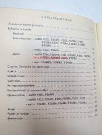 KEW Fargo Huoltokäsikirja kuorma-autoille