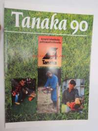 Tanaka 90 - Kevyitä tehokkaita polttomoottorikoneita -myyntiesite