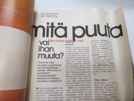 Avotakka 1976 nr 1 tammikuu, sis. mm. seur. artikkelit / kuvat / mainokset; Kansikuva + artikkeli Inga Sulin + koti, Vuoden huonekalu, Värit avartavat pikku