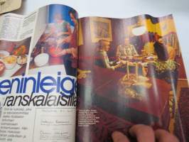 Avotakka 1976 nr 1 tammikuu, sis. mm. seur. artikkelit / kuvat / mainokset; Kansikuva + artikkeli Inga Sulin + koti, Vuoden huonekalu, Värit avartavat pikku