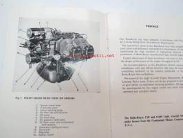 Rolls-Royce Light Aircraft Engines - C 90 &amp; O-200 Operating &amp; Field Instructions