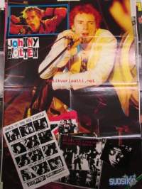 Johnny Rotten / King Kong -Suosikki-lehden keskiaukeamajuliste
