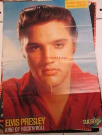 Elvis Presley / Hard Rock Magazine - Elvis Kapinallinen  -Suosikki-keskiaukeamajuliste