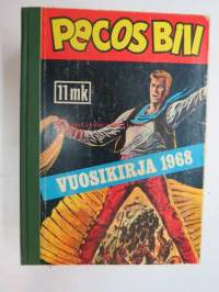 Pecos Bill vuosikirja 1968, kustantajan sidos, numerot 1-12