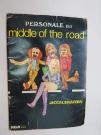 Personale Dei - Middle of the Road - Acceleration -nuottikirja, mm. Soley soley, Sacramento