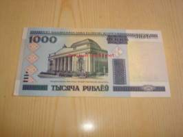2000 Valko-Venäjä 1 000 Ruplaa käyttämätön ja aito seteli UNC