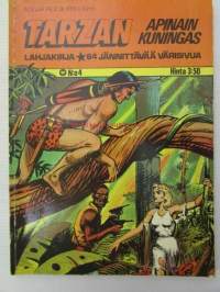 Tarzan 1973 nr 4 - Suuri jännittävä lahjakirja . Viidakon ryöstäjät