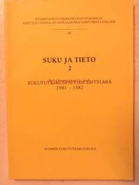 Suku ja tieto 2. Sukututkimuspäivien esitelmiä 1981-1982. Julkaisu no 38