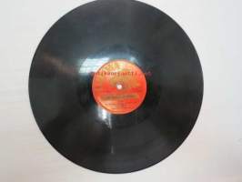 Leijona T 5057 Onni Gideon Aloha-havaijiyhtyeineen - On tuolla se vuori / Hilo-Hula -savikiekkoäänilevy, 78 rpm records