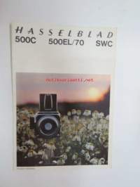 Hasselblad 500C, 500EL/70, SWC Super Wide Camera - myyntiesite