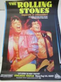 The Rolling Stones - Legenda jo eläessään, ohjaus Hal Ashby -elokuvajuliste