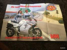 VM keskiaukeamajuliste -Honda VF 1000 moottoripyörä