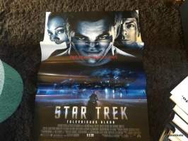 Iso elokuvateatterin mainosjuliste - Star Trek  - Koko 1m x 70cm