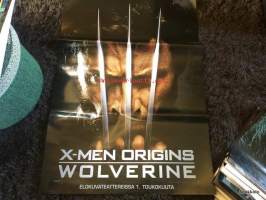 Iso elokuvateatterin mainosjuliste - X-men origins Wolverine - Koko 1m x 70cm