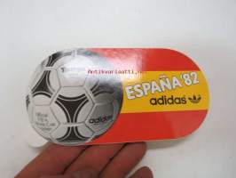Espana ´82 (Espanja 1982) jalkapallo MM-kisat - Adidas -tarra / sticker