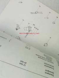 Webasto Wasser-Heizgerät WO 2352 Ersatzteilliste -varaosaluettelo