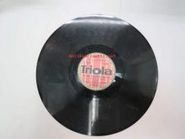 Triola T 4291 Tuula-Anneli Rantanen - Lauantai-illan tyttö / Kaunis pesijätär -savikiekkoäänilevy - 78 rpm record