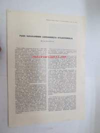 Puun suojaaminen lahoamiselta kyllästämällä, eripainos Suomen Paperi- ja Puutavaralehti nr 7A, 1939 -impregnation of timber