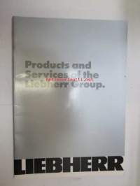 Liebherr - Products and Services of the Liebherr Group -brochure / esite