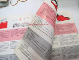 Jonsered 455 / 535 moottorisaha -Käyttöohjekirja, Instruktion och skötselanvisning / Instruksksjon og vedlikehold / Instruktionsbog og brugsanvisning -chain saw