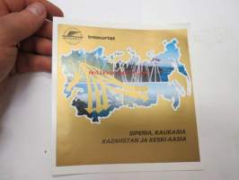 Siperia, Kaukasia, Kazahstan ja Keski-Aasia - Intourist matkailuesite / travel brochure - Soviet Union